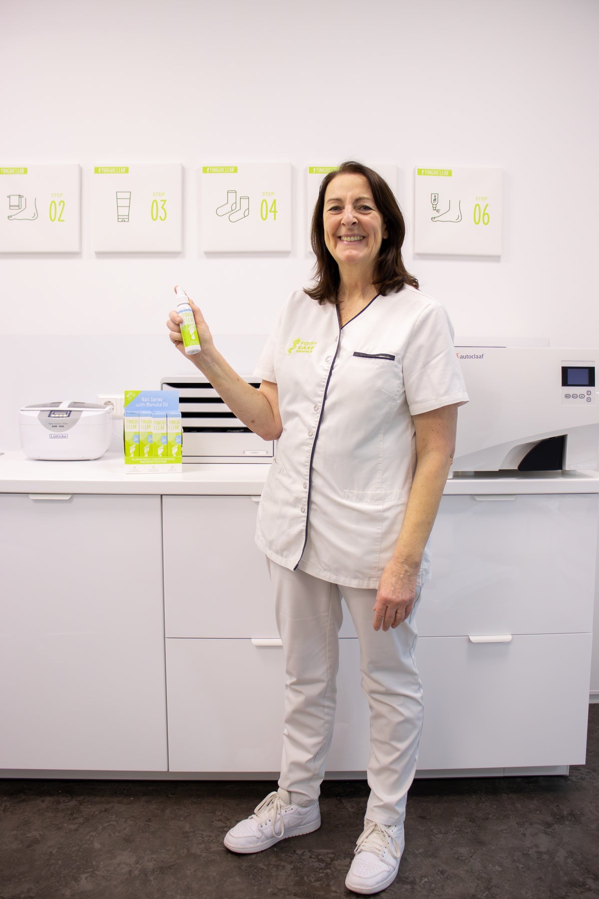 Ellen van der Heijde, footcare specialist and FunghiClear expert